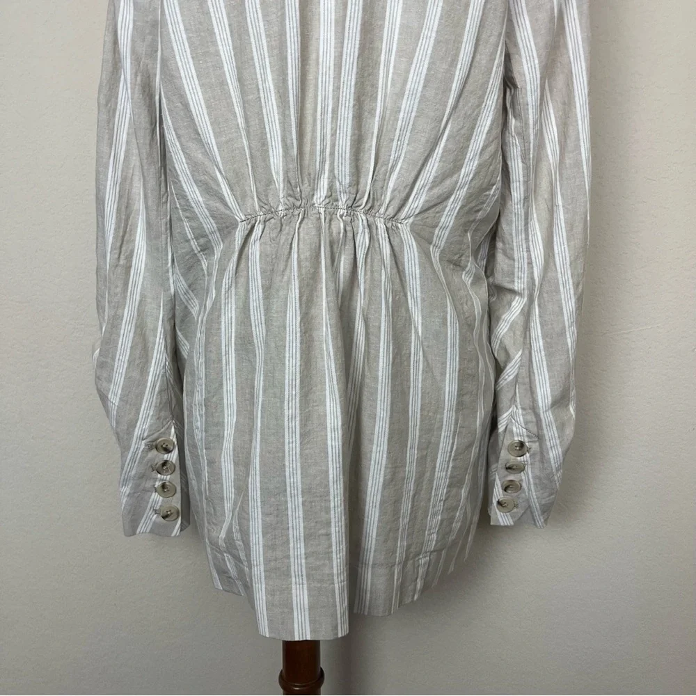 FREE PEOPLE‎ Fern Blazer in Dusty Beige Size Small